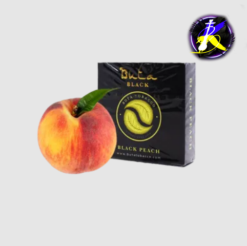 Табак Buta Black Black Peach (Чёрный Персик, 20 гр) 8995 - фото интернет-магазина Кальянер