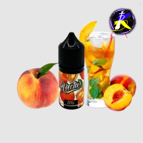 Жидкость Nectar Peach ice tea (Персиковый ледяной чай, 50 мг, 30 мл) 22700 - фото интернет-магазина Кальянер