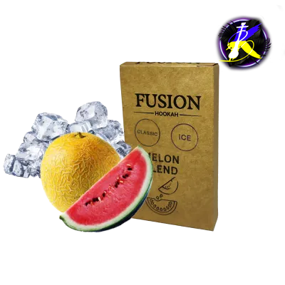 Тютюн Fusion Classic Ice Melon Blend (Диня Кавун Лід, 100 г)   20920 - фото інтернет-магазина Кальянер