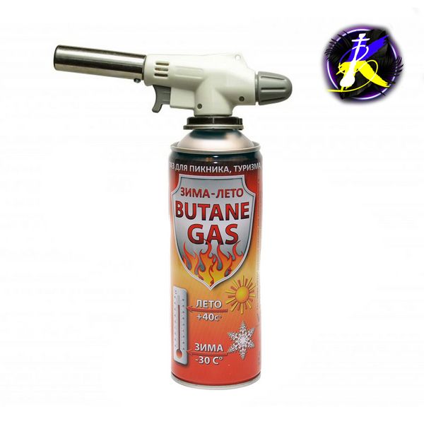 Комплект Запальничка Flame Gun + газовий балон Vita 1719 - фото интернет-магазина Кальянер
