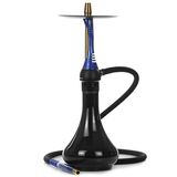 Кальян Alpha Hookah Model S Replica Blue з колбою Cloud Black 45 см 2524 - фото интернет-магазина Кальянер