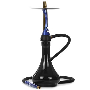 Кальян Alpha Hookah Model S Replica Blue з колбою Cloud Black 45 см 2524 - фото інтернет-магазина Кальянер