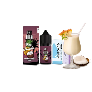 Набор для самозамеса Get High Pina Colada (Пина Колада, 50 мг, 30 мл)