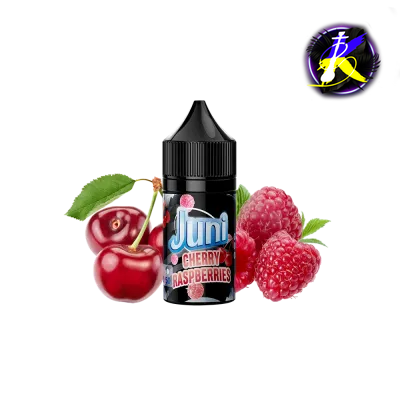 Жидкость Juni Silver Ice Cherry Raspberry (Вишня Малина, 50 мг, 30 мл) 20348 - фото интернет-магазина Кальянер