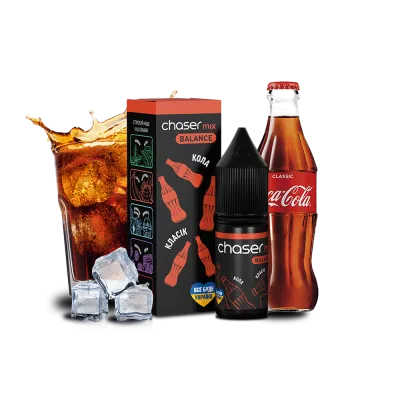 Жидкость Chaser Mix Cola Balance (Кола, 60 мг, 10 мл) 22803 - фото интернет-магазина Кальянер