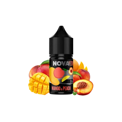 Рідина Chaser Nova Mango&Peach (Манго Персик, 50 мг, 30 мл) 20194 - фото інтернет-магазина Кальянер