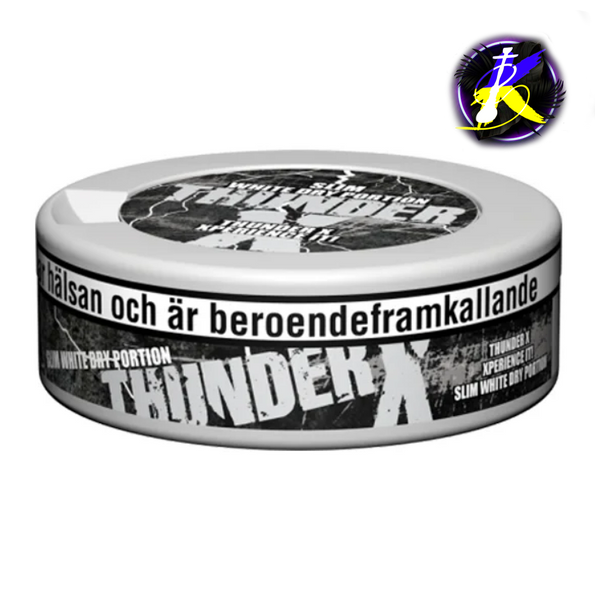 Снюс Thunder X Slim White Dry 4418145 - фото интернет-магазина Кальянер