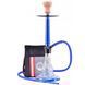 Кальян з сумкою Yahya Spray Mini Blue 60 см 3082 - фото интернет-магазина Кальянер