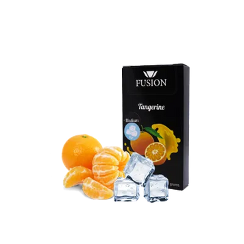 Тютюн Fusion Medium Ice Tangerine (Мандарин Льод, 100 г)   3861 - фото інтернет-магазина Кальянер