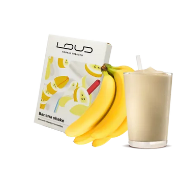 Тютюн Loud Light Banana shake (Банана Шейк, 50 г)   21364 - фото інтернет-магазина Кальянер