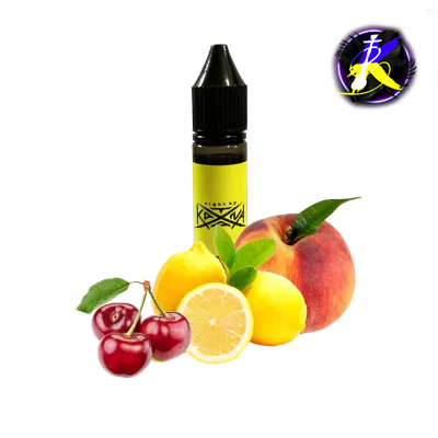 Рідина Eight by Katana Cherry Lemon Peach (Вишня Лимон Персик, 50 мг, 30 мл)   18246 - фото інтернет-магазина Кальянер