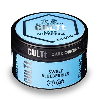Тютюн CULTt DS77 Sweet Blueberries 100 г DS77 - фото інтернет-магазина Кальянер
