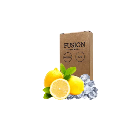 Тютюн Fusion Medium Ice Lemon (Лимон Льод, 100 г)   3866 - фото інтернет-магазина Кальянер