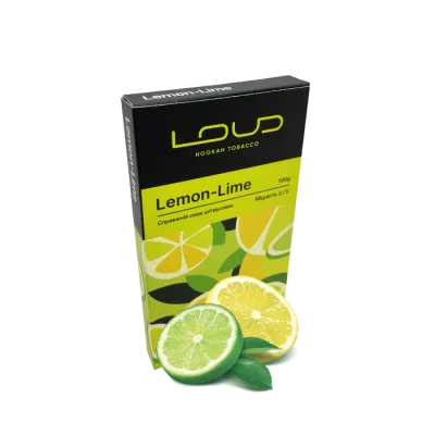 Табак Loud Lemon lime (Лимон Лайм, 100 г)   19039 - фото интернет-магазина Кальянер