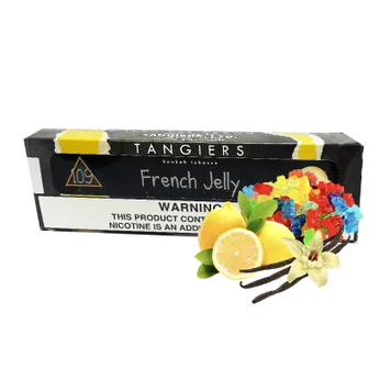 Тютюн Tangiers Noir French Jelly (Френч Джеллі, 250 г) Чорна упаковка   21697 - фото інтернет-магазина Кальянер