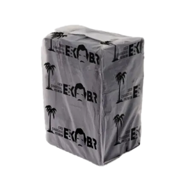 Кокосовый уголь для кальяна Eskobar (1 кг, 72 шт, р25, без коробки) 9471 - фото интернет-магазина Кальянер