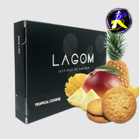 Тютюн Lagom Main Tropical Cookie (Тропічне Печиво, 200 г) 22546 - фото інтернет-магазина Кальянер