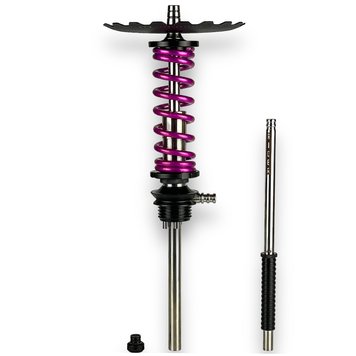 Шахта Trumpet Hookah Rider S Pink 49 см 3947 - фото интернет-магазина Кальянер