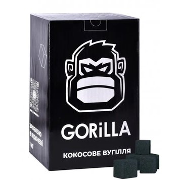 Кокосове вугілля Gorilla 1кг 4621 - фото інтернет-магазина Кальянер