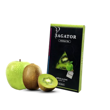 Кальянная чайная смесь Bagator Hookah Tea Apple Kiwi (Яблоко Киви, 50 г)   20260 - фото интернет-магазина Кальянер