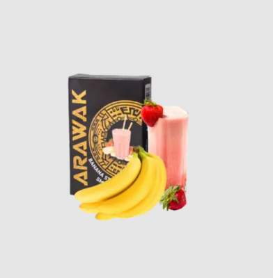 Тютюн Arawak Light Banana Strawberry Smoothie (Банан полуниця, 40 г)  9537 - фото інтернет-магазина Кальянер