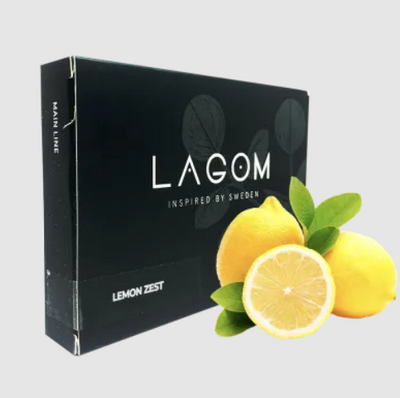 Тютюн Lagom Main Lemon Zest (Лимон, 200 г) 22541 - фото інтернет-магазина Кальянер