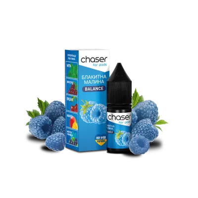 Рідина Chaser Blue Raspberry Balance (Чорниця Малина, 50 мг, 30 мл) 221135 - фото інтернет-магазина Кальянер