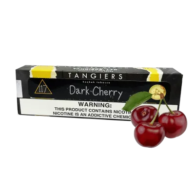 Табак Tangiers Noir Dark Cherry (Дарк черри, 250 г) Чёрная упаковка   21696 - фото интернет-магазина Кальянер