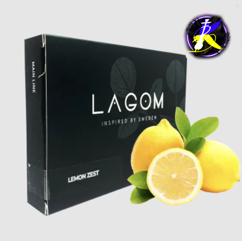 Тютюн Lagom Main Lemon Zest (Лимон, 200 г) 22541 - фото інтернет-магазина Кальянер