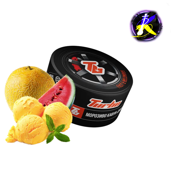 Табак Turbo Fast & Melonous (Мороженое Арбуз-Дыня, 100 г)