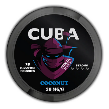 Снюс Cuba Ninja Coconut 30 мг 4964946 - фото інтернет-магазина Кальянер