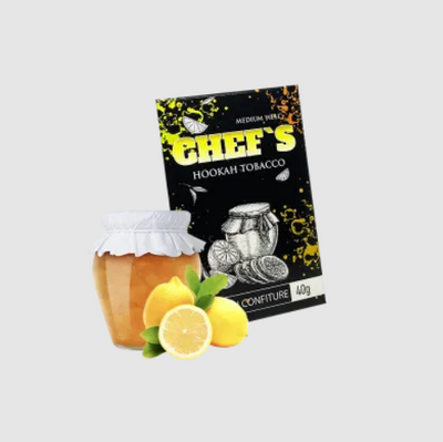 Тютюн Chefs Lemon confiture (смак лимонного джему, 40 г) 20171 - фото інтернет-магазина Кальянер