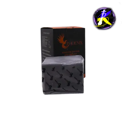 Кокосовый уголь для кальяна Phoenix (0,5 кг, 36 шт, р25, без коробки) 6328 - фото интернет-магазина Кальянер