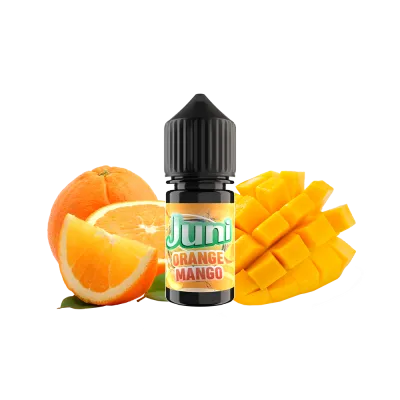 Рідина Juni Salt Orange Mango (Апельсин Манго, 50 мг, 30 мл) 20410 - фото інтернет-магазина Кальянер