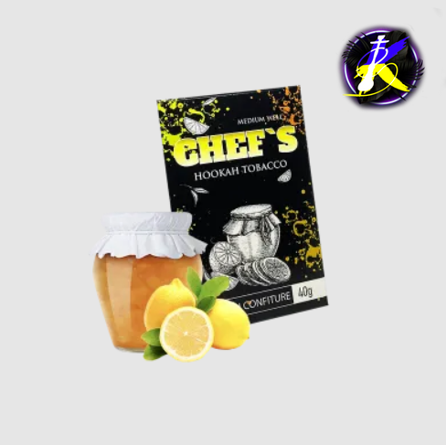 Тютюн Chefs Lemon confiture (смак лимонного джему, 40 г) 20171 - фото інтернет-магазина Кальянер