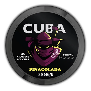 Снюс Cuba Ninja Pinacolada 30 мг 37858 - фото інтернет-магазина Кальянер