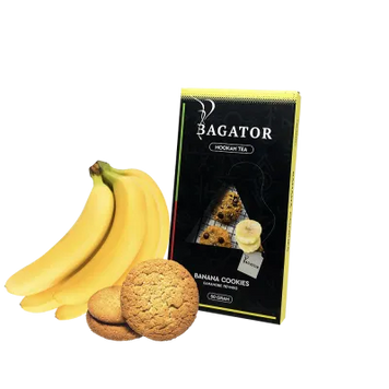 Кальянна чайна суміш Bagator Hookah Tea Banana Cookies (Бананове Печиво, 50 г)   20257 - фото інтернет-магазина Кальянер