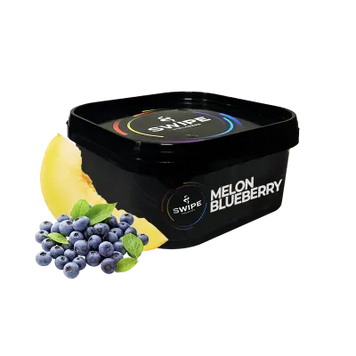 Кальянна суміш Swipe Melon Blueberry (Диня Чорниця, 250 г)   20702 - фото інтернет-магазина Кальянер