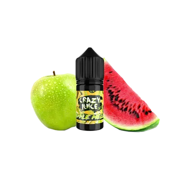 Рідина Crazy Juice Salt Apple Melon (Яблуко Кавун, 50 мг, 30 мл) 20384 - фото інтернет-магазина Кальянер