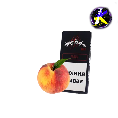 Тютюн Honey Badger Wild Peach (Персик, 40 г)   6640 - фото інтернет-магазина Кальянер