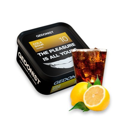 Табак Gedonist Cola sour (Кола Лимон, 200 г) 21953 - фото интернет-магазина Кальянер