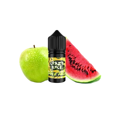 Жидкость Crazy Juice Salt Apple Melon (Яблоко Арбуз, 50 мг, 30 мл) 20384 - фото интернет-магазина Кальянер