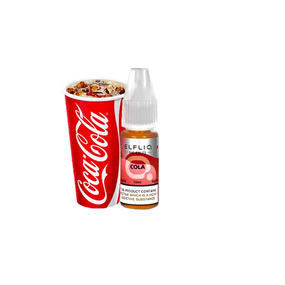 Рідина Elfliq Cola (Кола, 50 мг, 10 мл) 21057 - фото інтернет-магазина Кальянер