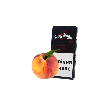 Тютюн Honey Badger Wild Peach (Персик, 40 г)   6640 - фото інтернет-магазина Кальянер