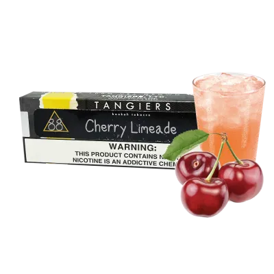 Табак Tangiers Noir Cherry Limeade (Черри лаймеад, 250 г) Чёрная упаковка   21695 - фото интернет-магазина Кальянер