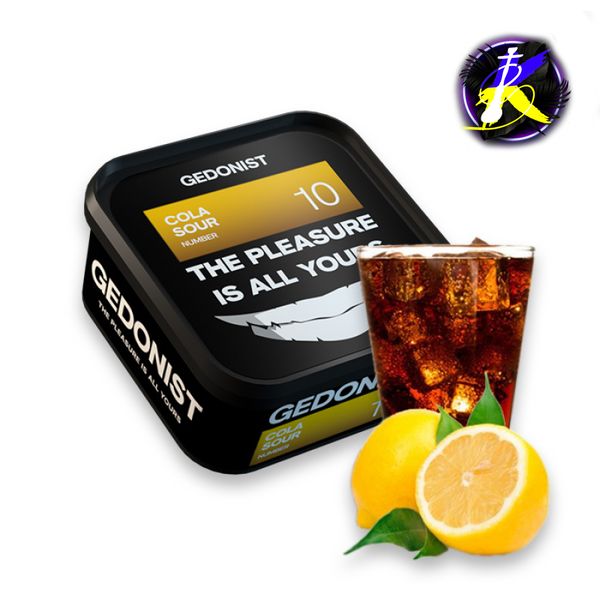 Табак Gedonist Cola sour (Кола Лимон, 200 г) 21953 - фото интернет-магазина Кальянер