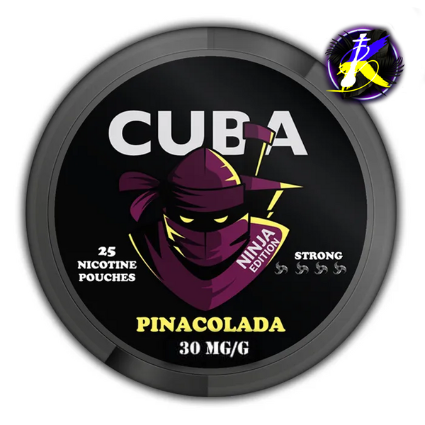 Снюс Cuba Ninja Pinacolada 30 мг 37858 - фото інтернет-магазина Кальянер
