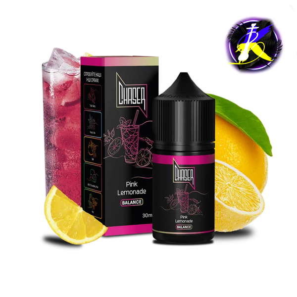 Жидкость Chaser Black Pink Lemonade Balance (Розовый лимонад, 60 мг, 30 мл) 24817 - фото интернет-магазина Кальянер