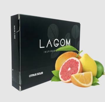 Тютюн Lagom Main Citrus Sour (Кислі Цитруси, 200 г) 22532 - фото інтернет-магазина Кальянер