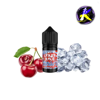 Жидкость Crazy Juice Salt Cherry Ice (Вишня Лёд, 50 мг, 30 мл) 20388 - фото интернет-магазина Кальянер